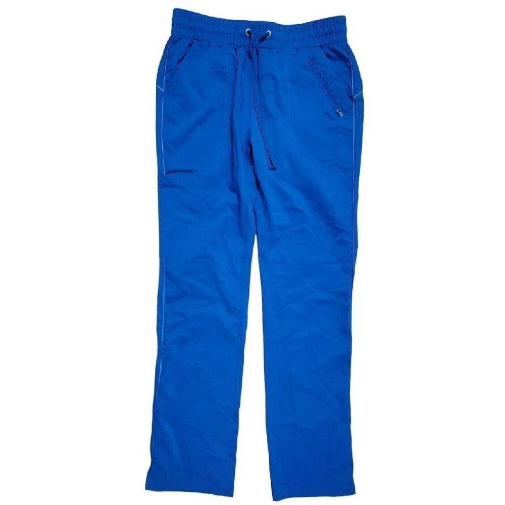 Purple Label Healing Hands Womens Pants Size Small Tall Tanya Blue